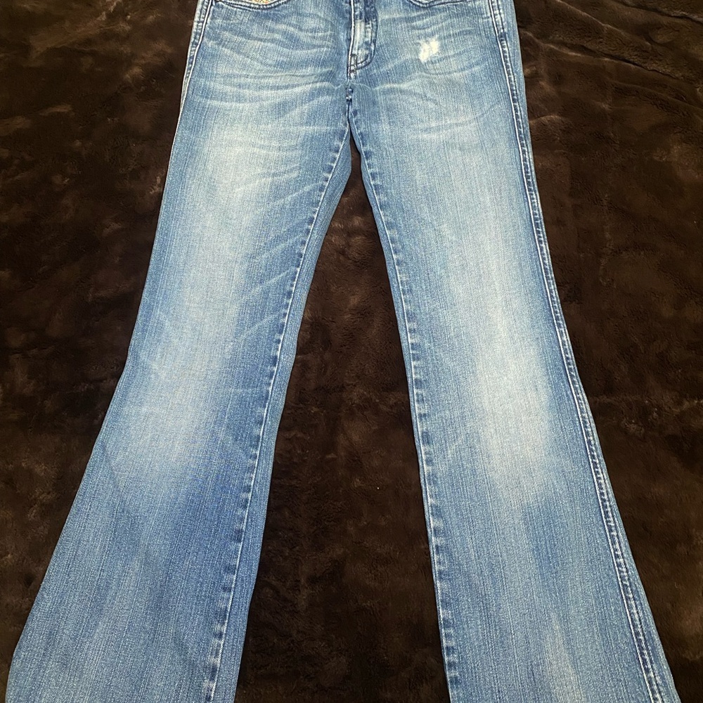 Vintage Y2K Diesel Industry Flare Jeans Sz 28 - GREAT CONDITION!